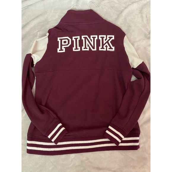 Pink 1/2 zip sweater - Picture 2 of 2